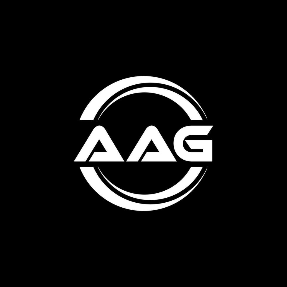 AAG Logo Design, Inspiration for a Unique Identity. Modern Elegance and Creative Design. Watermark Your Success with the Striking this Logo. vector