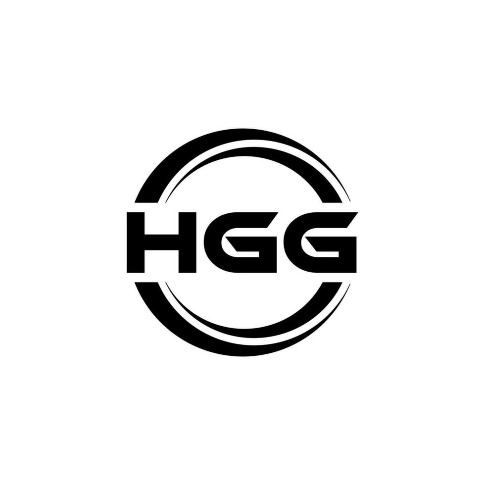 HGG Logo Design, Inspiration for a Unique Identity. Modern Elegance and Creative Design. Watermark Your Success with the Striking this Logo. vector