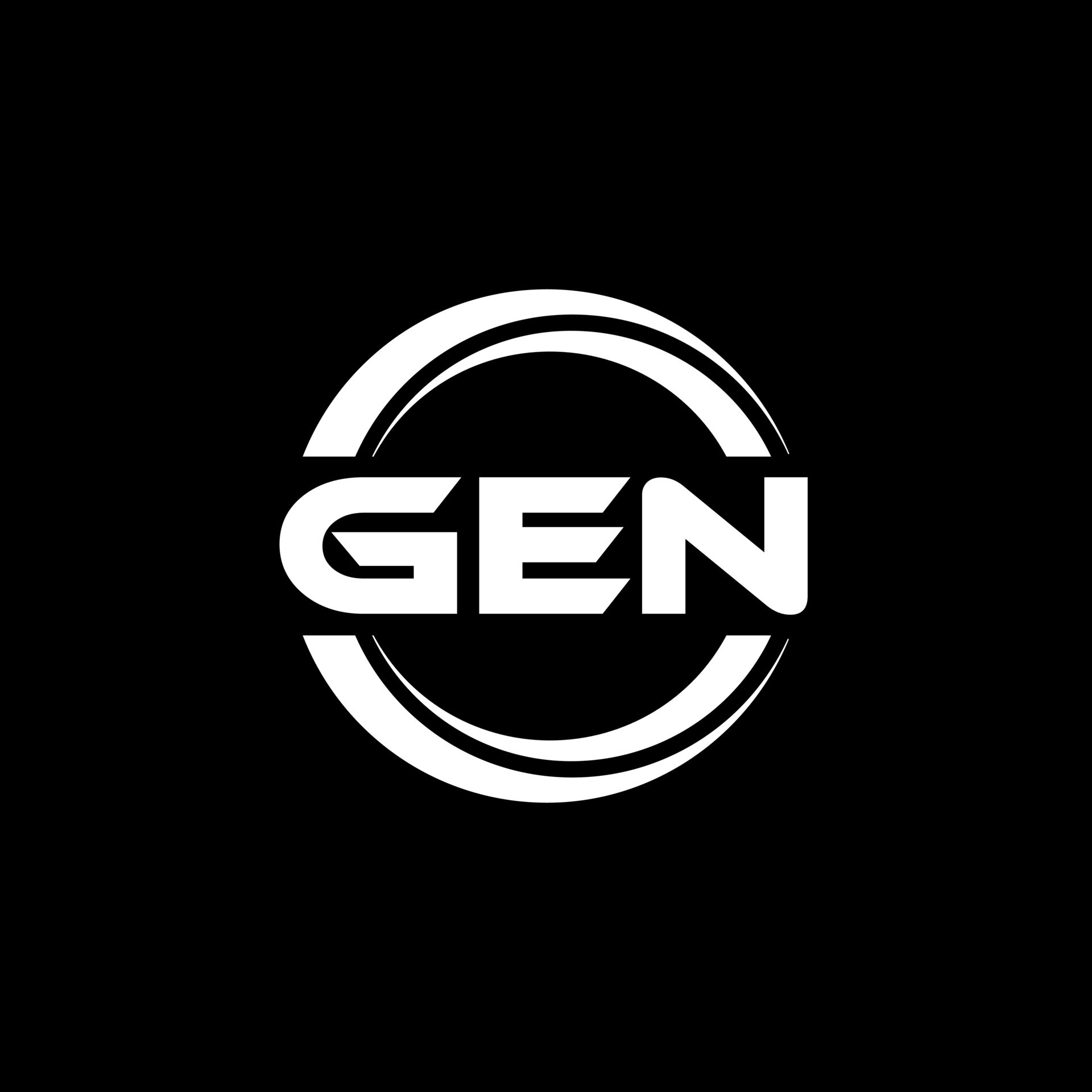 GEN Logo Design, Inspiration for a Unique Identity. Modern Elegance and ...