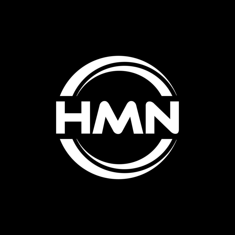 HMN Logo Design, Inspiration for a Unique Identity. Modern Elegance and Creative Design. Watermark Your Success with the Striking this Logo. vector