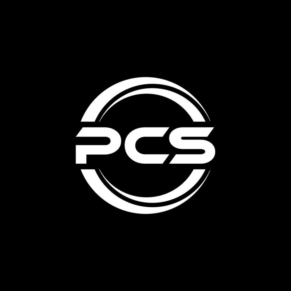 PCS Logo Design, Inspiration for a Unique Identity. Modern Elegance and Creative Design. Watermark Your Success with the Striking this Logo. vector