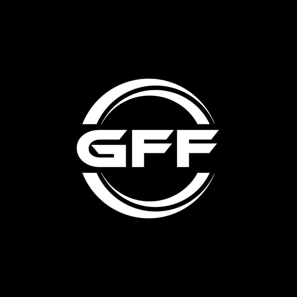 GFF Logo Design, Inspiration for a Unique Identity. Modern Elegance and Creative Design. Watermark Your Success with the Striking this Logo. vector