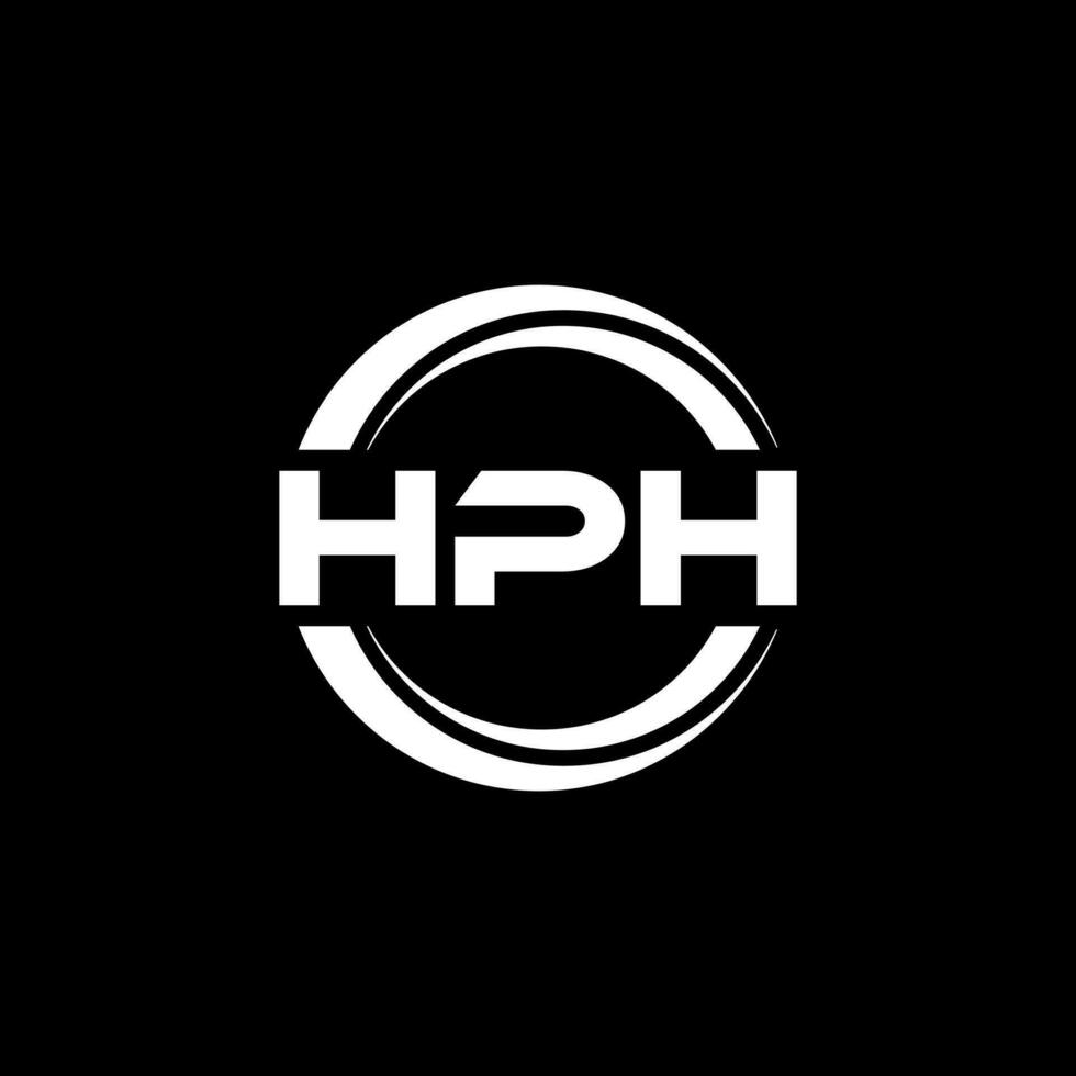 HPH Logo Design, Inspiration for a Unique Identity. Modern Elegance and Creative Design. Watermark Your Success with the Striking this Logo. vector