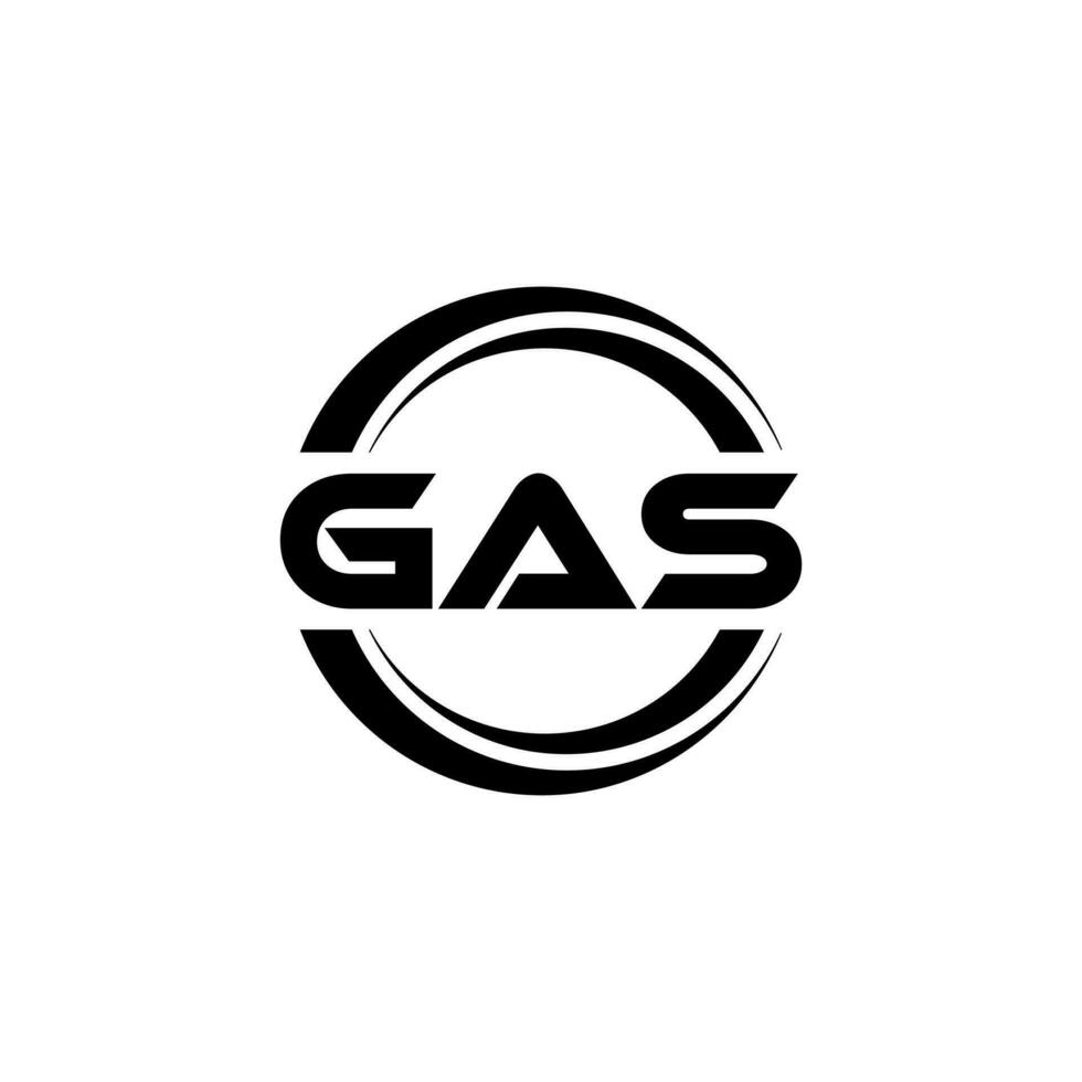 GAS Logo Design, Inspiration for a Unique Identity. Modern Elegance and Creative Design. Watermark Your Success with the Striking this Logo. vector