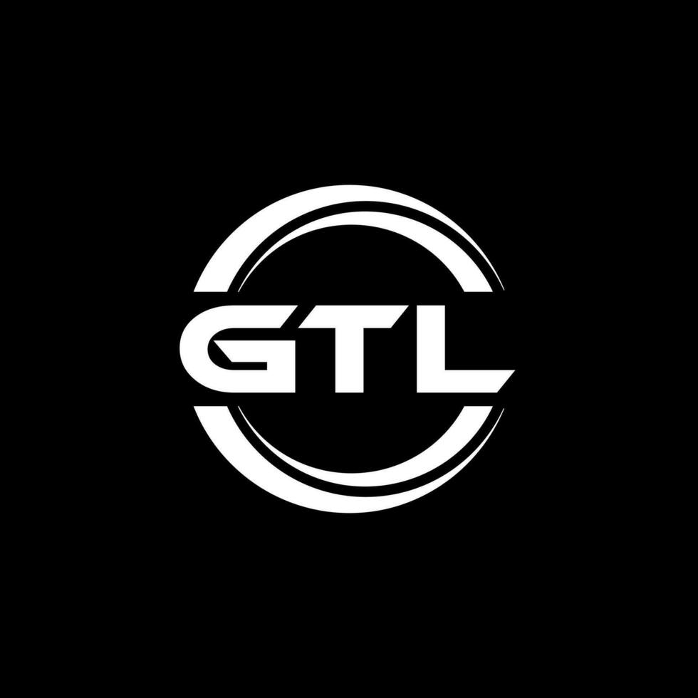 GTL Logo Design, Inspiration for a Unique Identity. Modern Elegance and Creative Design. Watermark Your Success with the Striking this Logo. vector