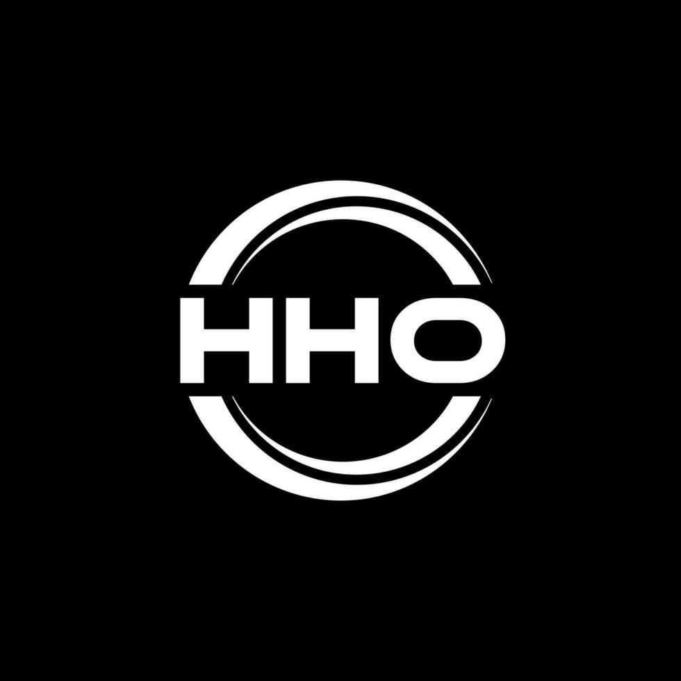 HHO Logo Design, Inspiration for a Unique Identity. Modern Elegance and Creative Design. Watermark Your Success with the Striking this Logo. vector