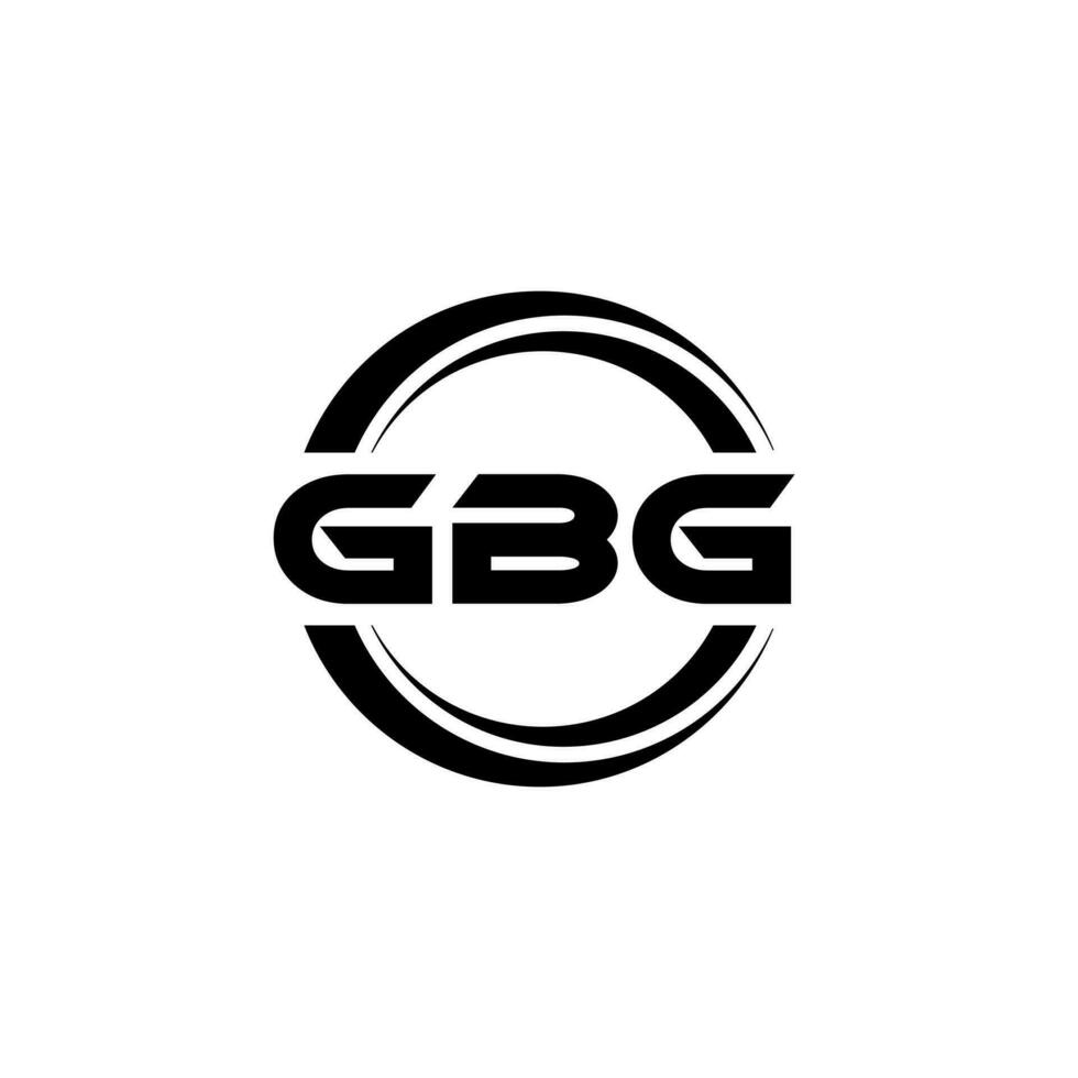 GBG logo diseño, inspiración para un único identidad. moderno elegancia y creativo diseño. filigrana tu éxito con el sorprendentes esta logo. vector