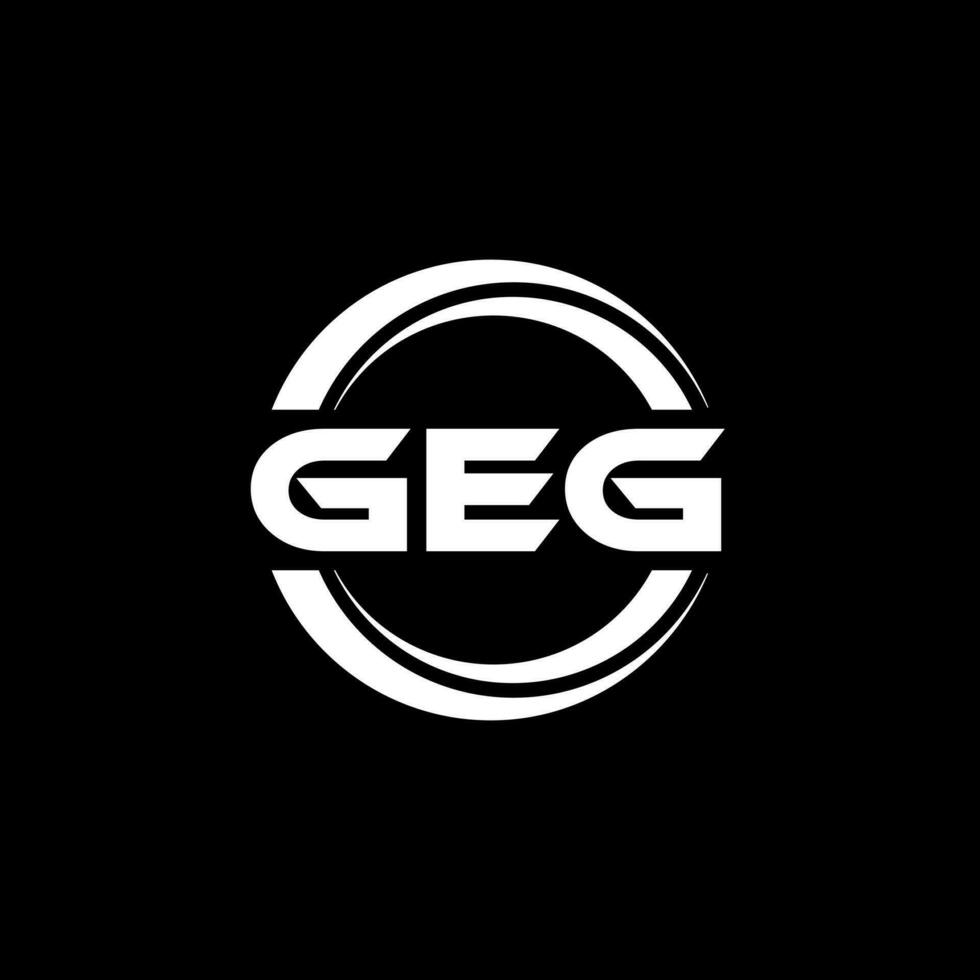 GEG Logo Design, Inspiration for a Unique Identity. Modern Elegance and Creative Design. Watermark Your Success with the Striking this Logo. vector