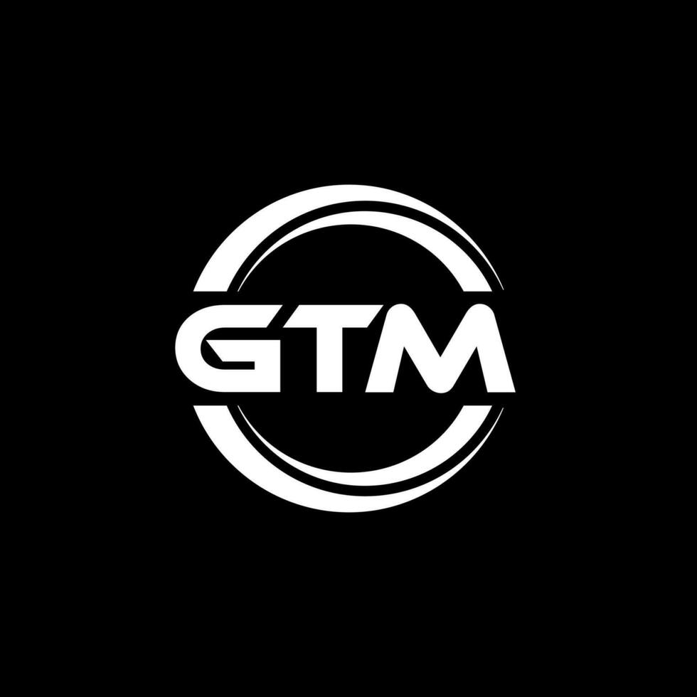 GTM Logo Design, Inspiration for a Unique Identity. Modern Elegance and Creative Design. Watermark Your Success with the Striking this Logo. vector