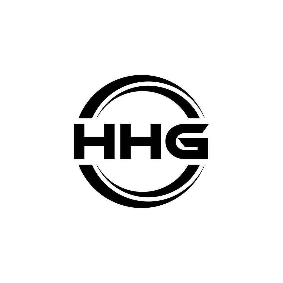 HHG Logo Design, Inspiration for a Unique Identity. Modern Elegance and Creative Design. Watermark Your Success with the Striking this Logo. vector