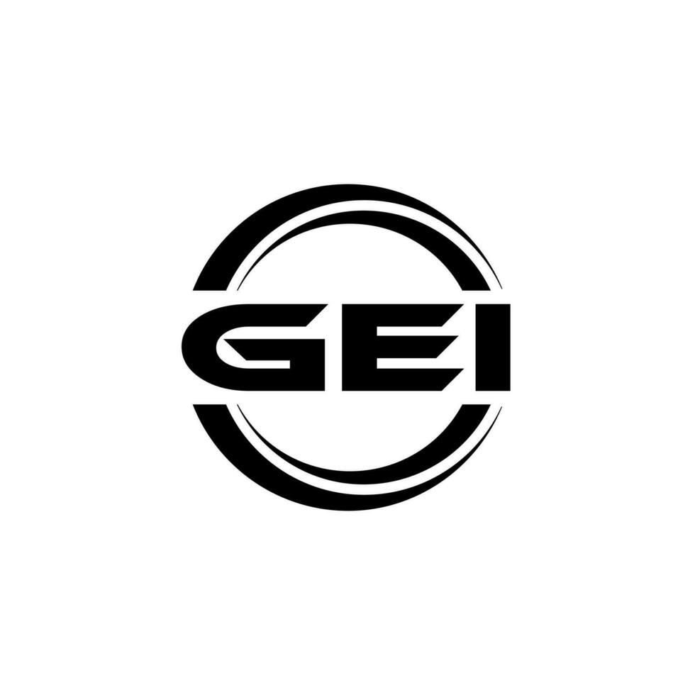 gei logo diseño, inspiración para un único identidad. moderno elegancia y creativo diseño. filigrana tu éxito con el sorprendentes esta logo. vector