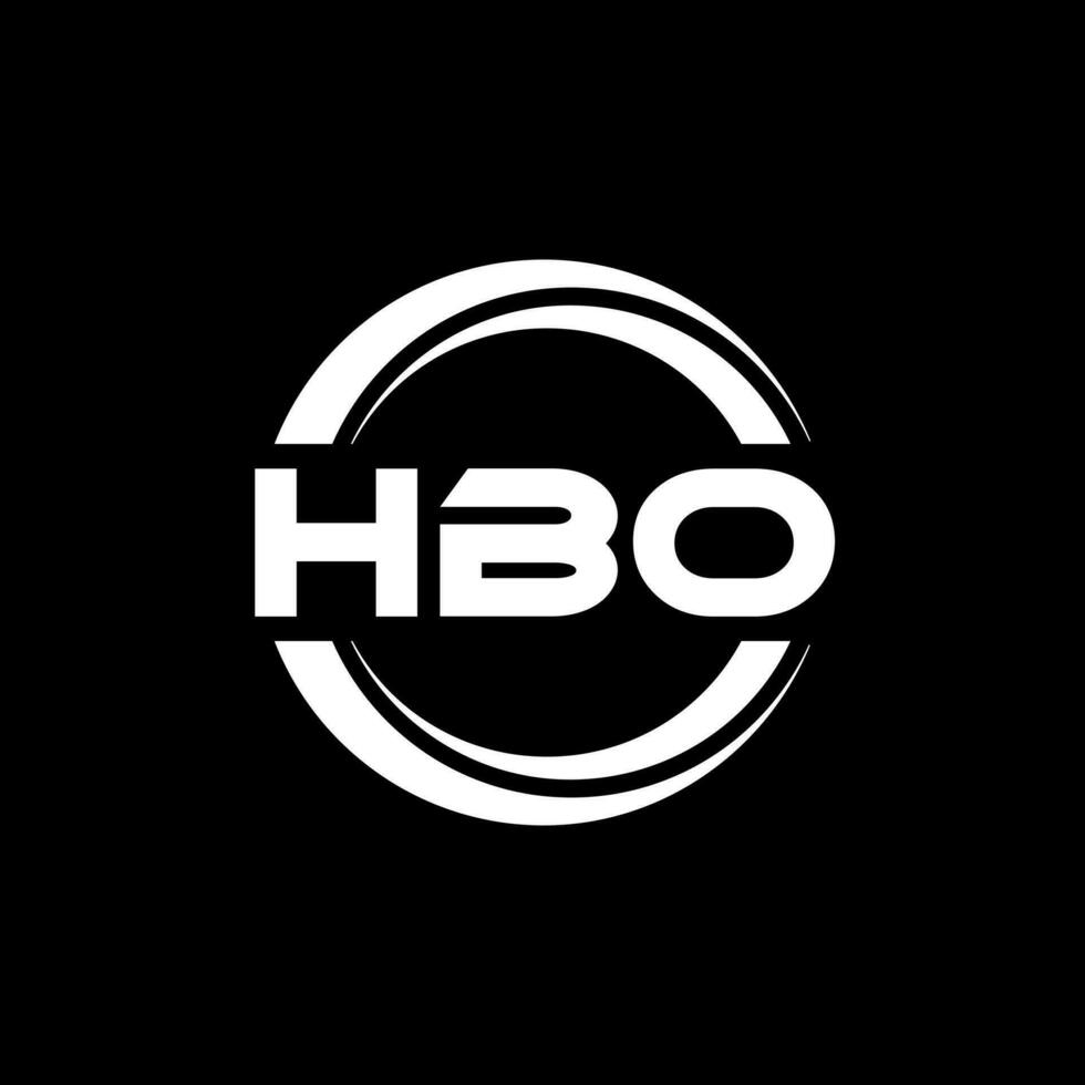 HBO Logo Design, Inspiration for a Unique Identity. Modern Elegance and Creative Design. Watermark Your Success with the Striking this Logo. vector