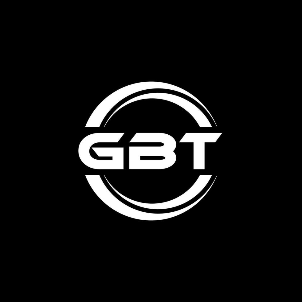GBT logo diseño, inspiración para un único identidad. moderno elegancia y creativo diseño. filigrana tu éxito con el sorprendentes esta logo. vector