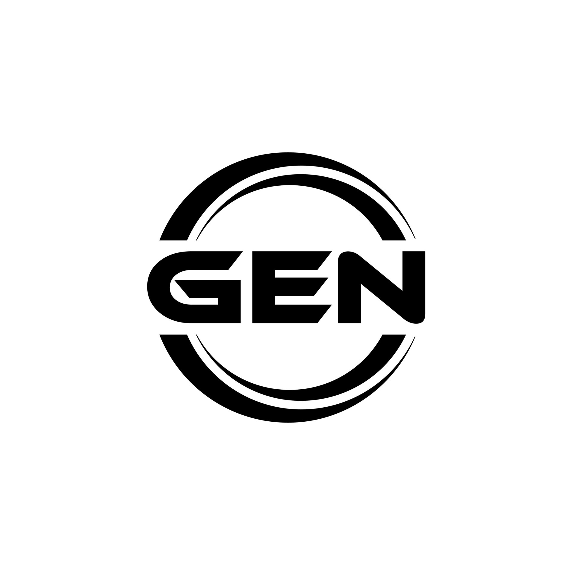 GEN Logo Design, Inspiration for a Unique Identity. Modern Elegance and ...