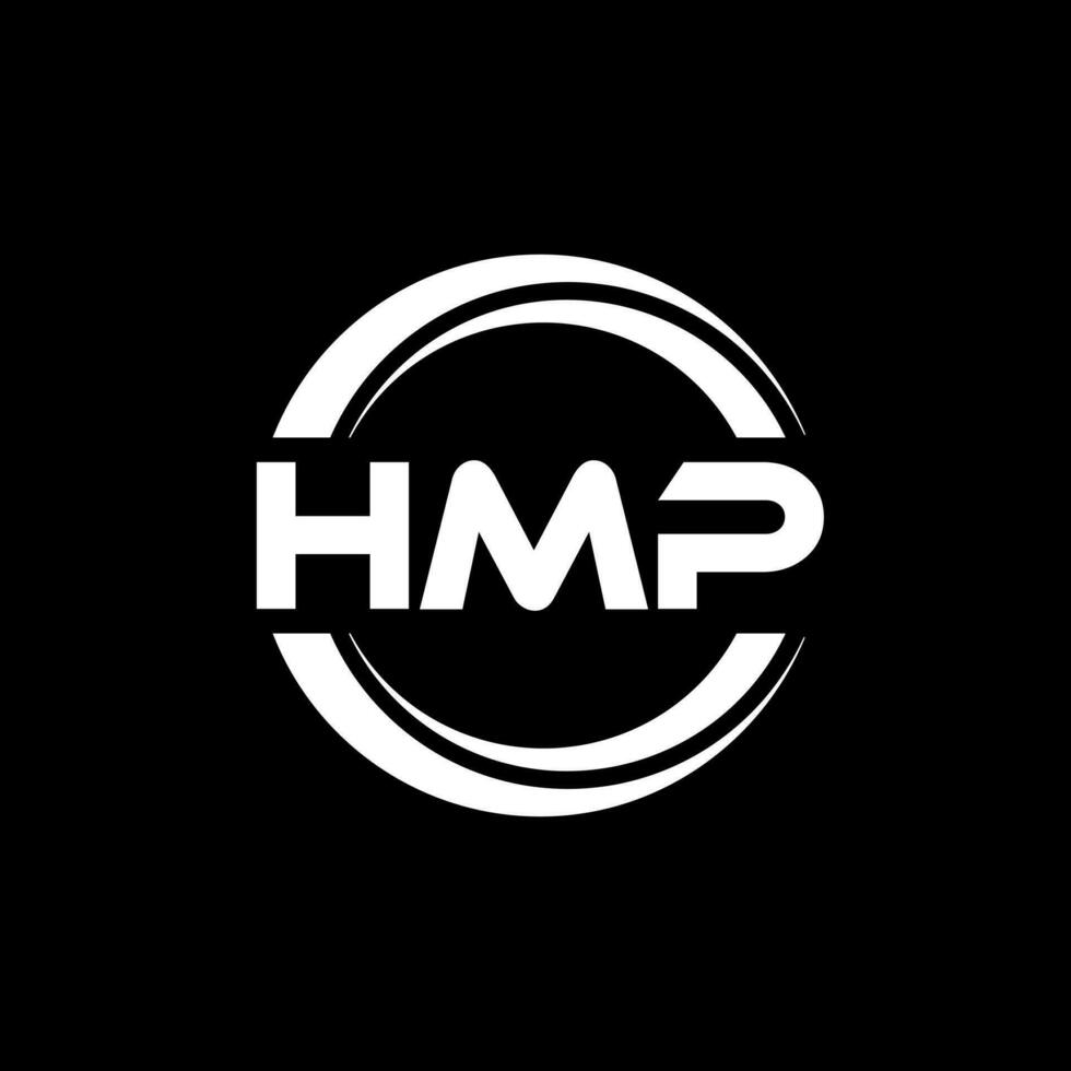 HMP Logo Design, Inspiration for a Unique Identity. Modern Elegance and Creative Design. Watermark Your Success with the Striking this Logo. vector
