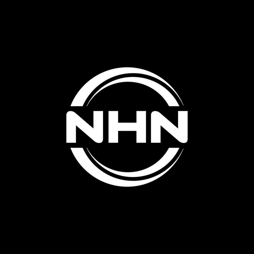 NHN Logo Design, Inspiration for a Unique Identity. Modern Elegance and Creative Design. Watermark Your Success with the Striking this Logo. vector
