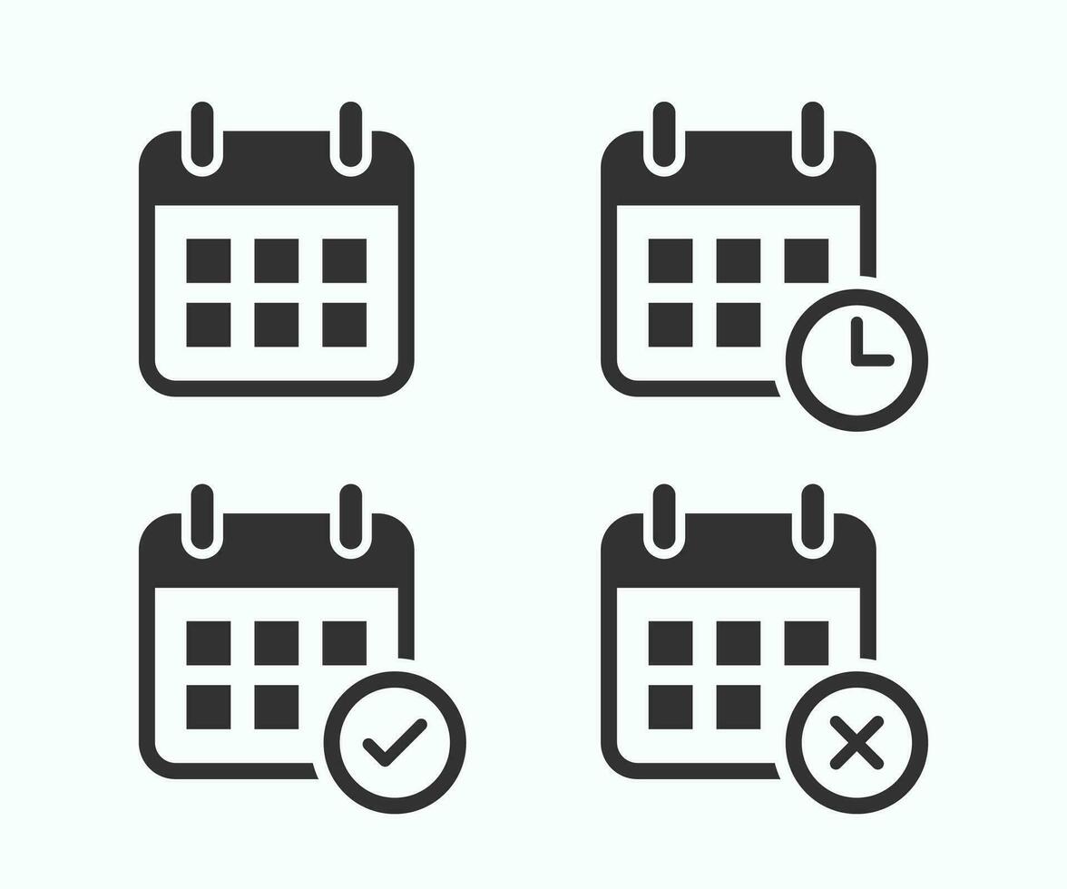 Calendar Icon Set Calendar Symbol Calendar Vector Icon Pack On White calendar-icon-set-calendar-symbol-calendar-vector-icon-pack-on-white