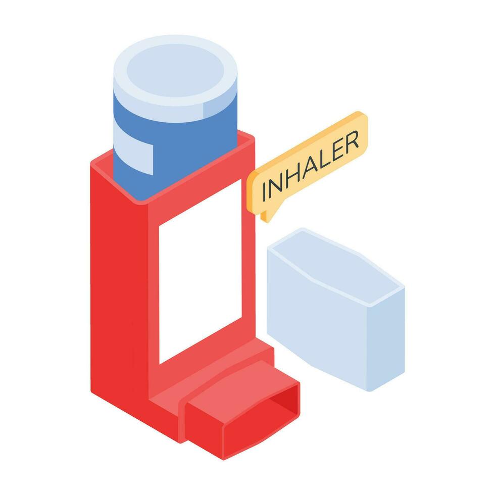 Set of Medical Equipment Isometric Icons vector