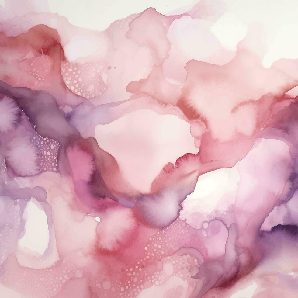 abstract hand painted pastel pink watercolour background vector