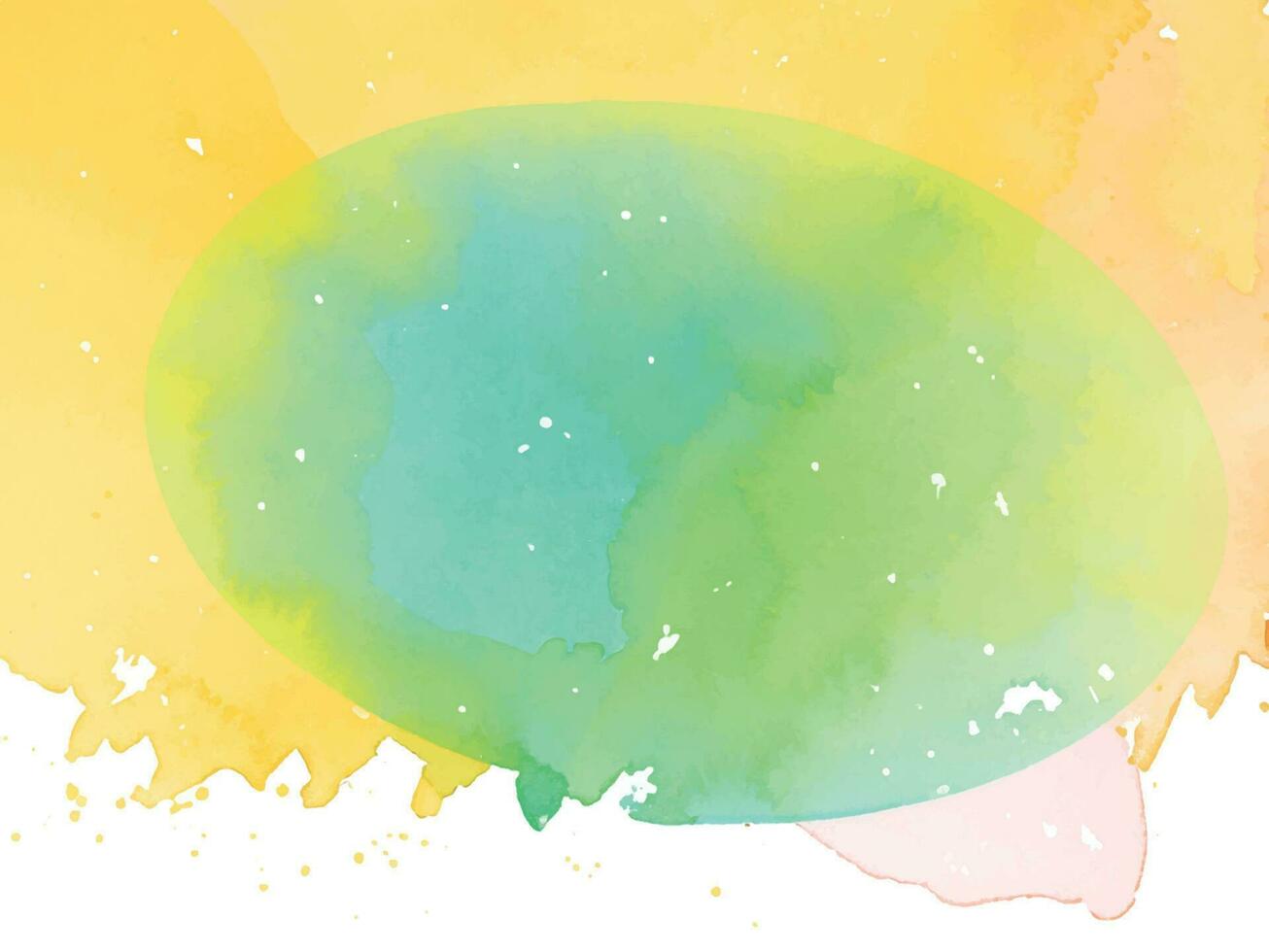 Vector abstract watercolor background