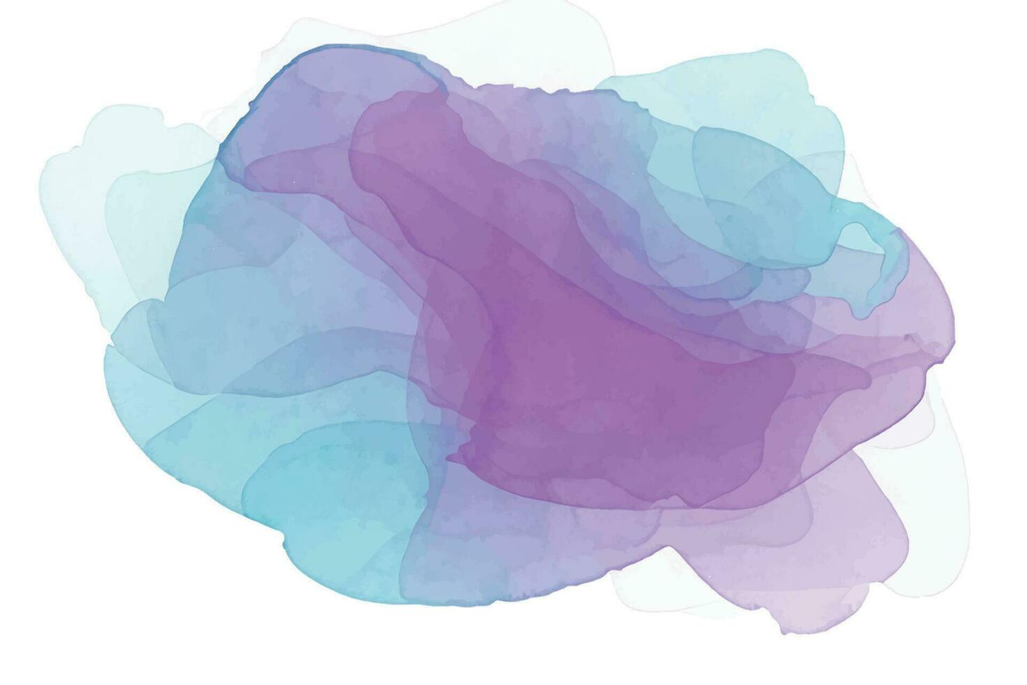 Vector abstract watercolor background