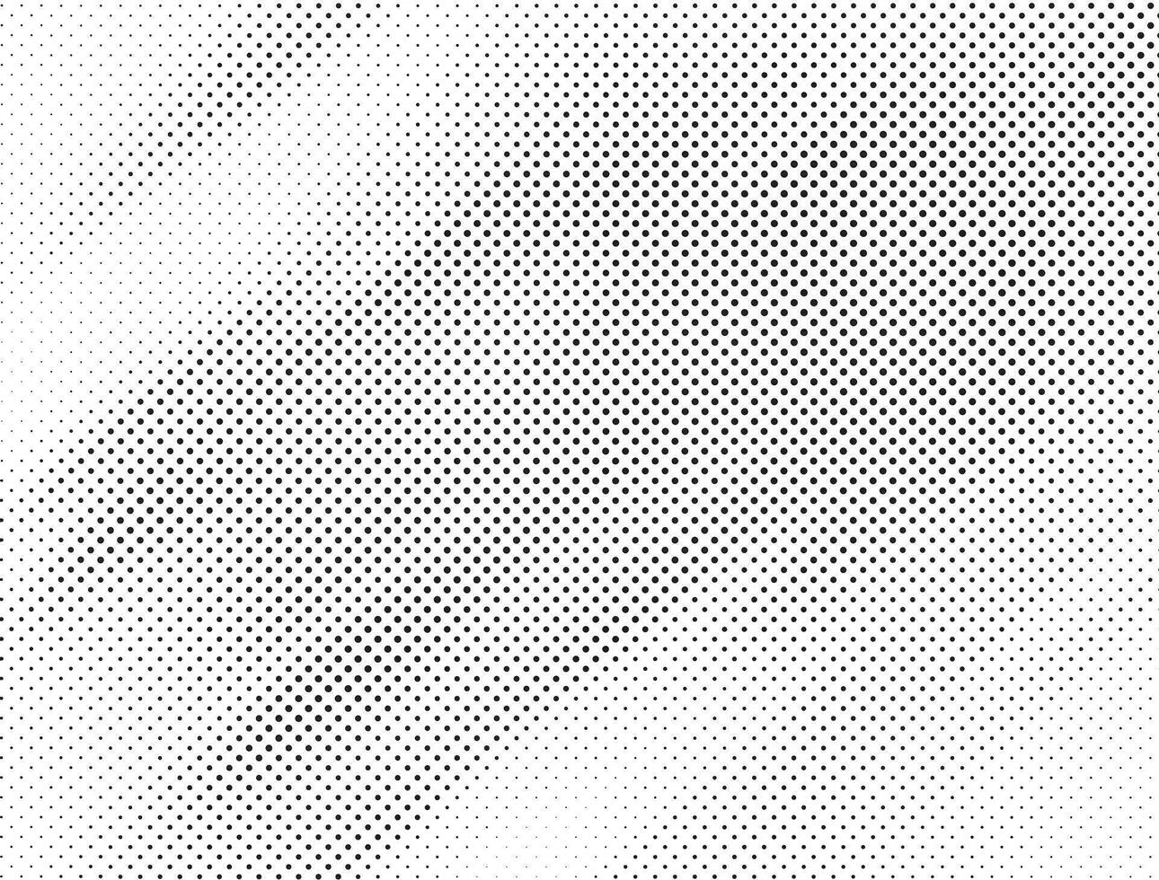 Abstract halftone background and grunge texture fade dotted gradient on white background. Free Vector