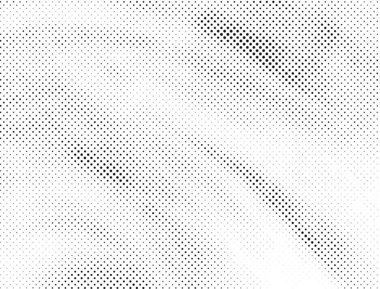 Abstract halftone background and grunge texture fade dotted gradient on white background. Free Vector