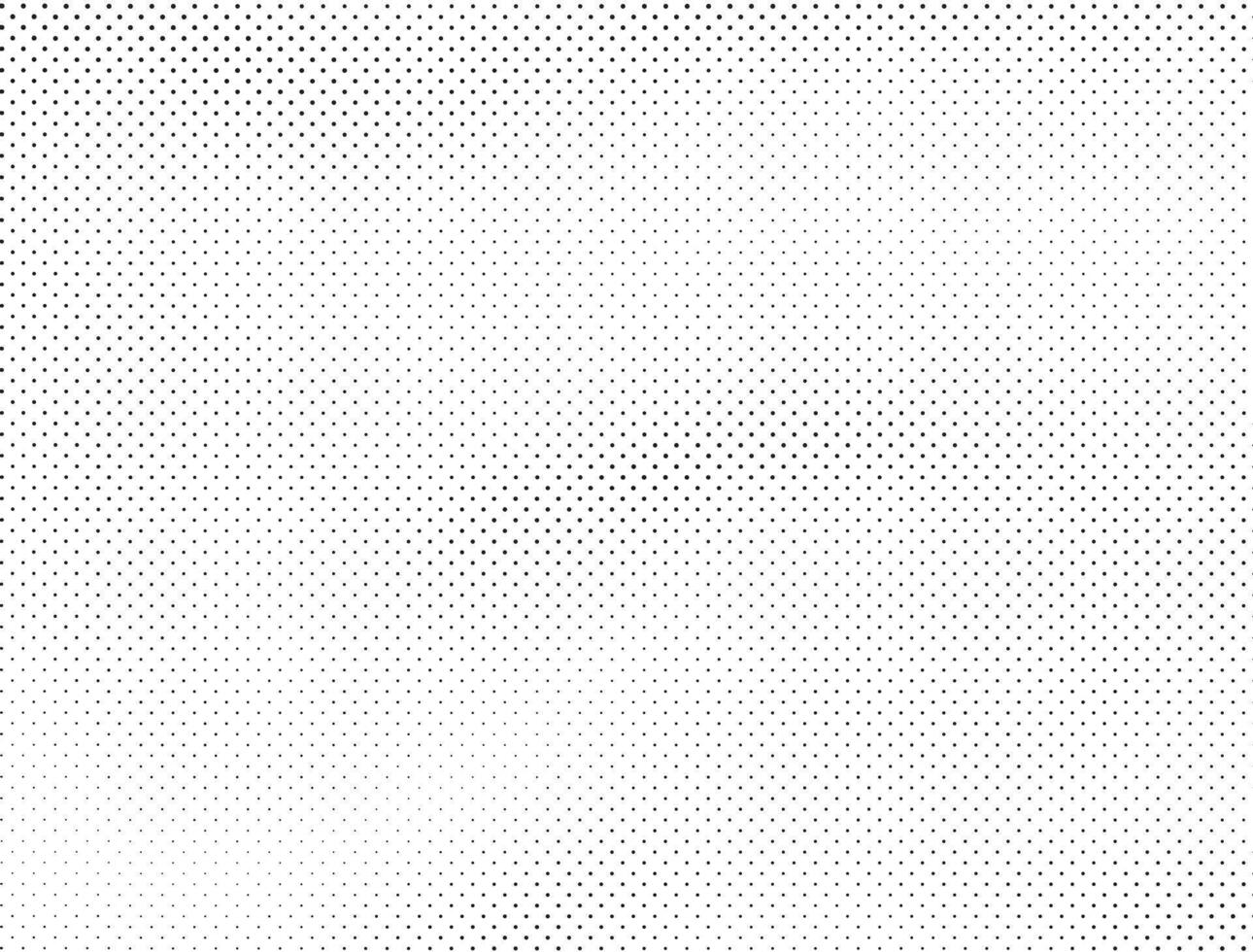 Abstract halftone background and grunge texture fade dotted gradient on white background. Free Vector