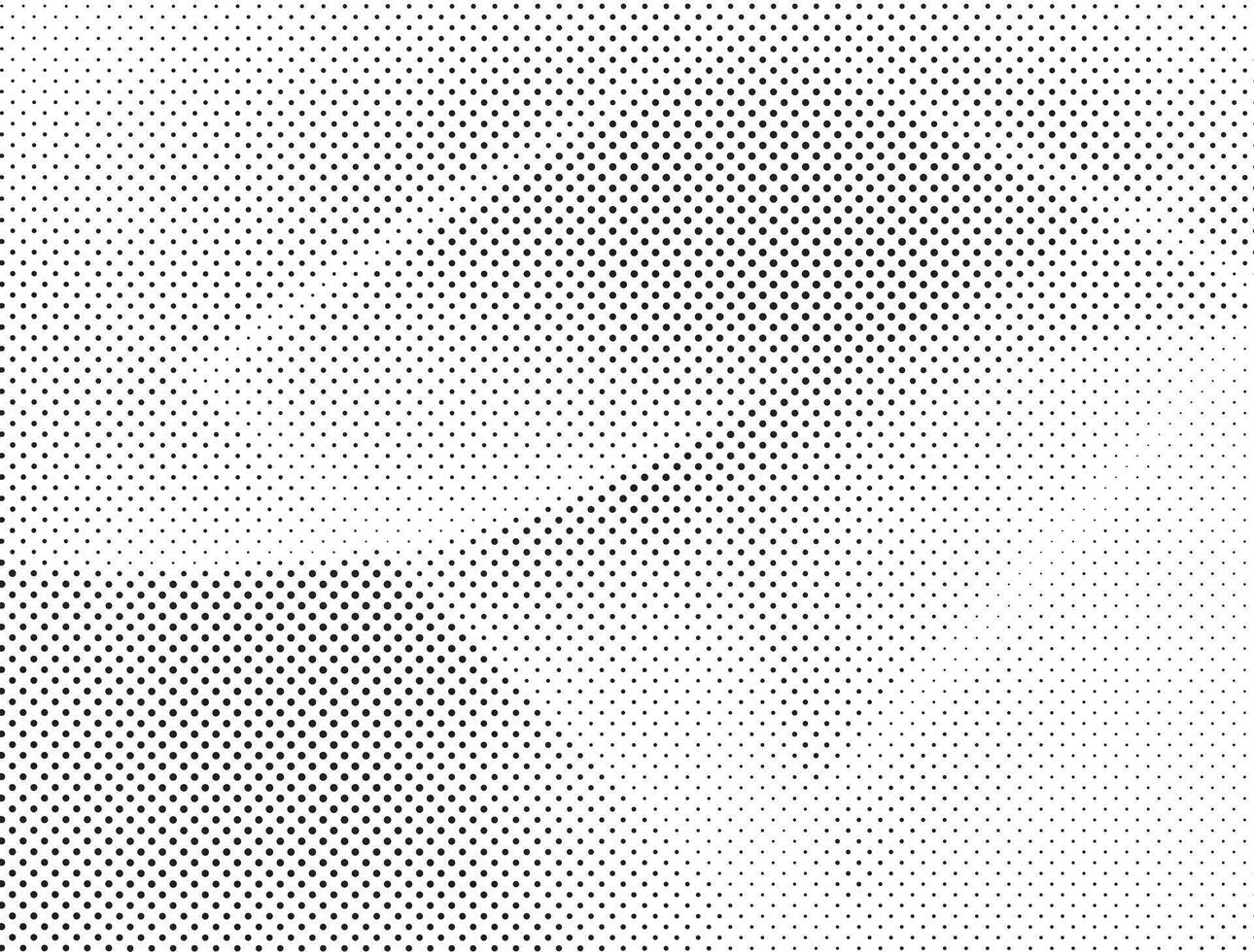 Abstract halftone background and grunge texture fade dotted gradient on white background. Free Vector