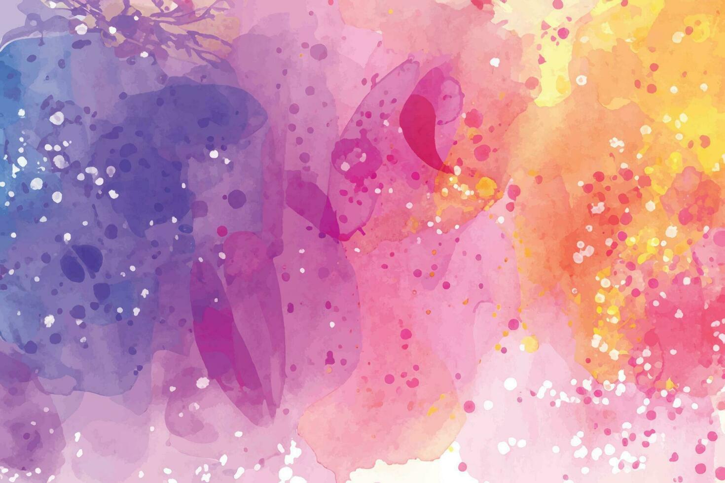 Vector abstract watercolor background