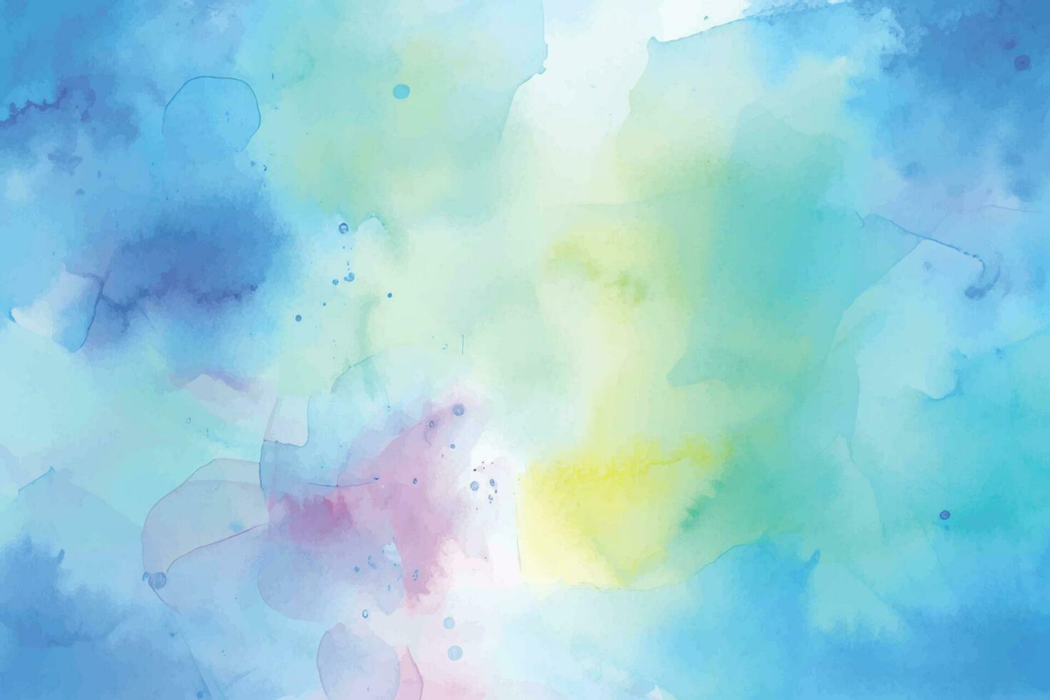 Vector abstract watercolor background