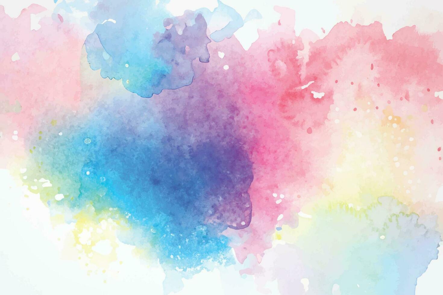 Vector abstract watercolor background