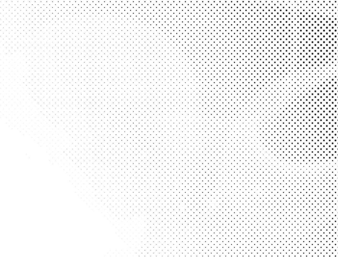 Abstract halftone background and grunge texture fade dotted gradient on white background. Free Vector