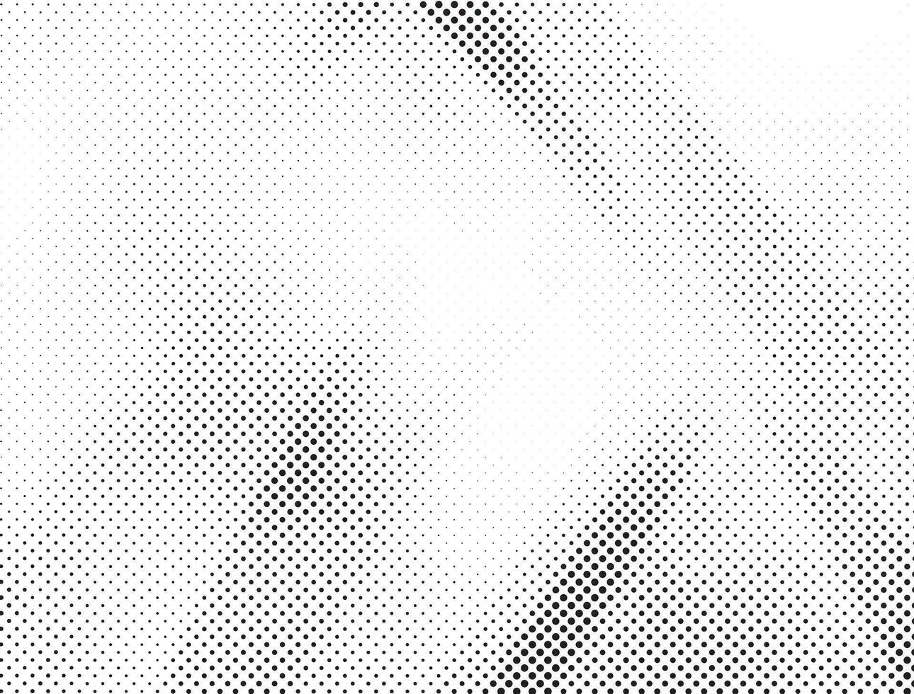 Abstract halftone background and grunge texture fade dotted gradient on white background. Free Vector