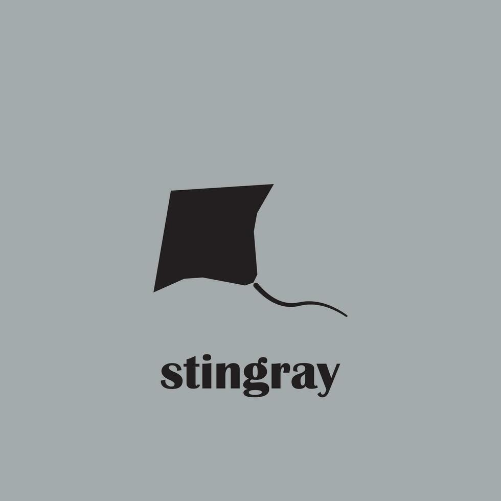 stingray logo illustration vector