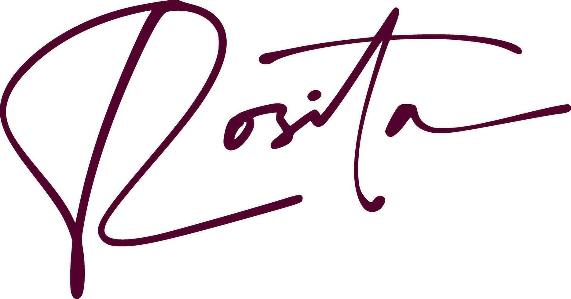 signature series R design illustration vector