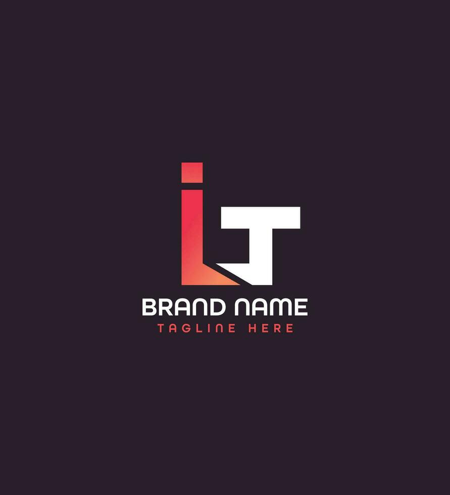 it modern letter logo design concept vector