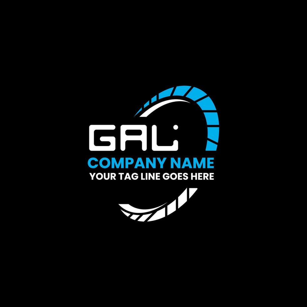GAL letter logo creative design with vector graphic, GAL simple and modern logo. GAL luxurious alphabet design