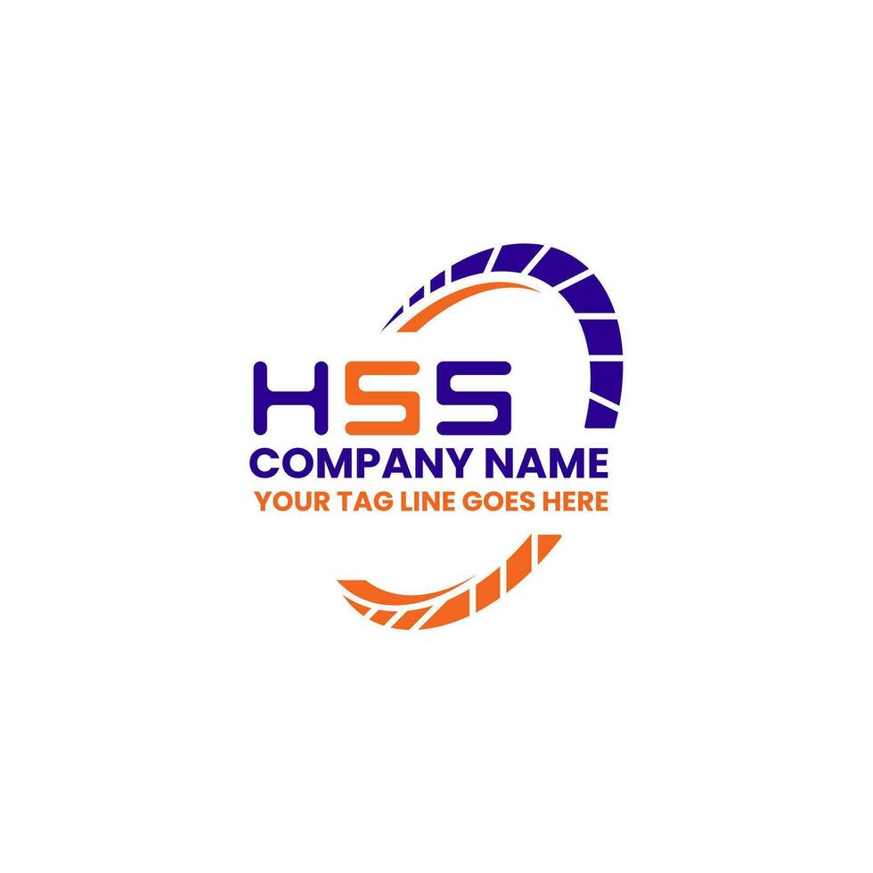 HSS letter logo creative design with vector graphic, HSS simple and modern logo. HSS luxurious alphabet design