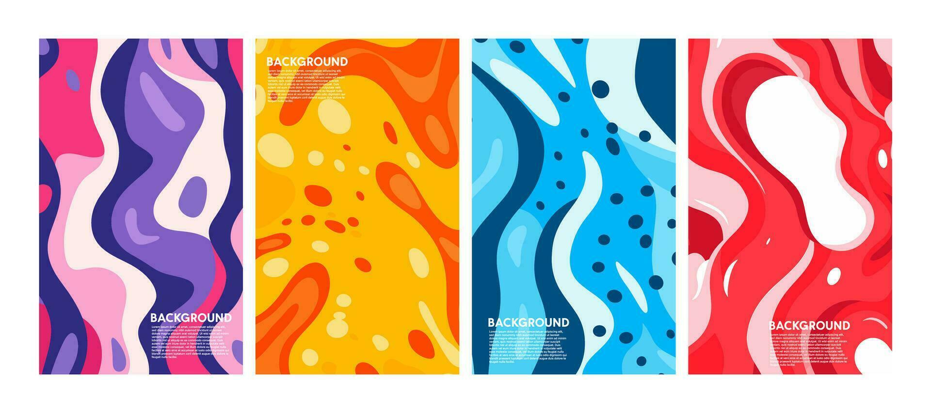 Vector banner background and social media post design template