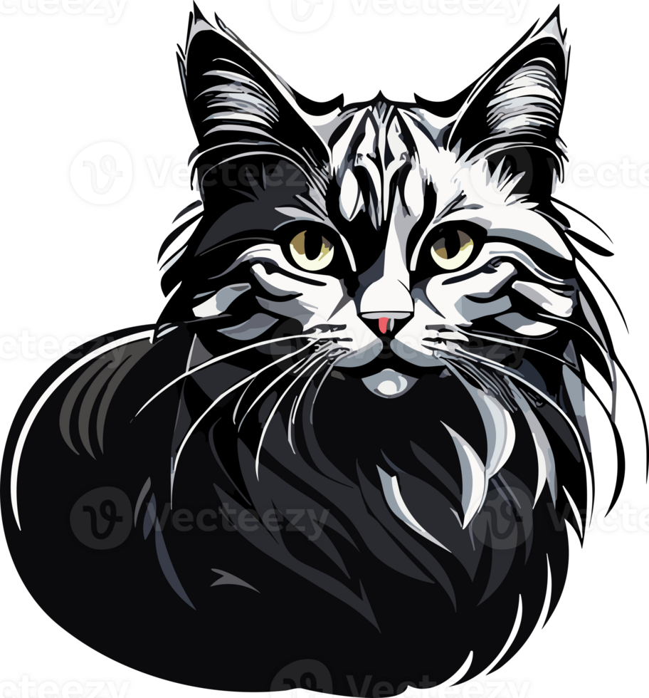 Cat Adventures Journeys with a Curious Explorer AI generative png