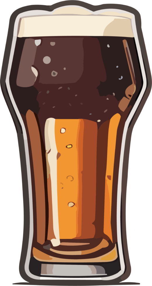 Cheers to Craftsmanship Artistry in a Pint of Beer AI generative png