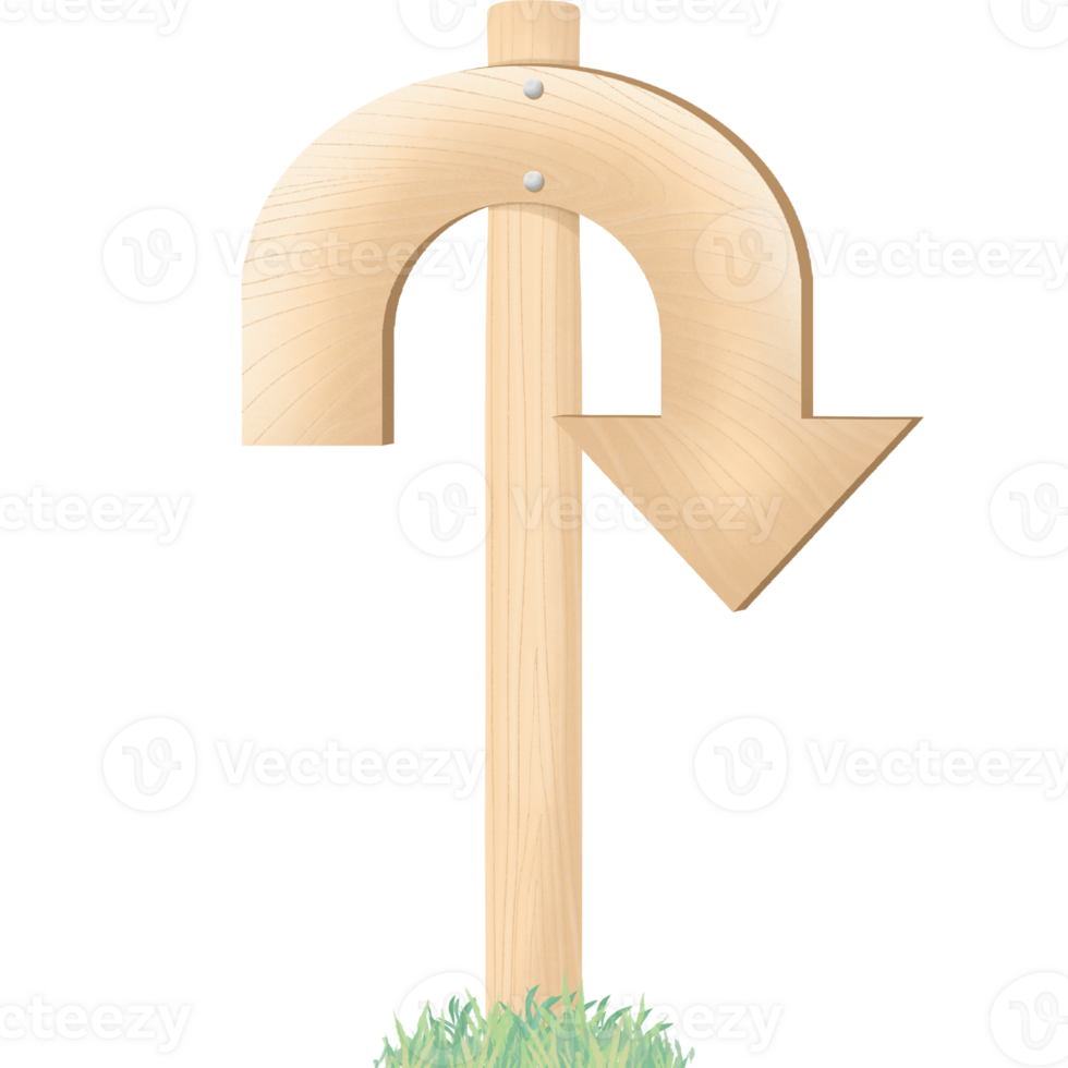 Wooden signboard stand geometric wood sign png