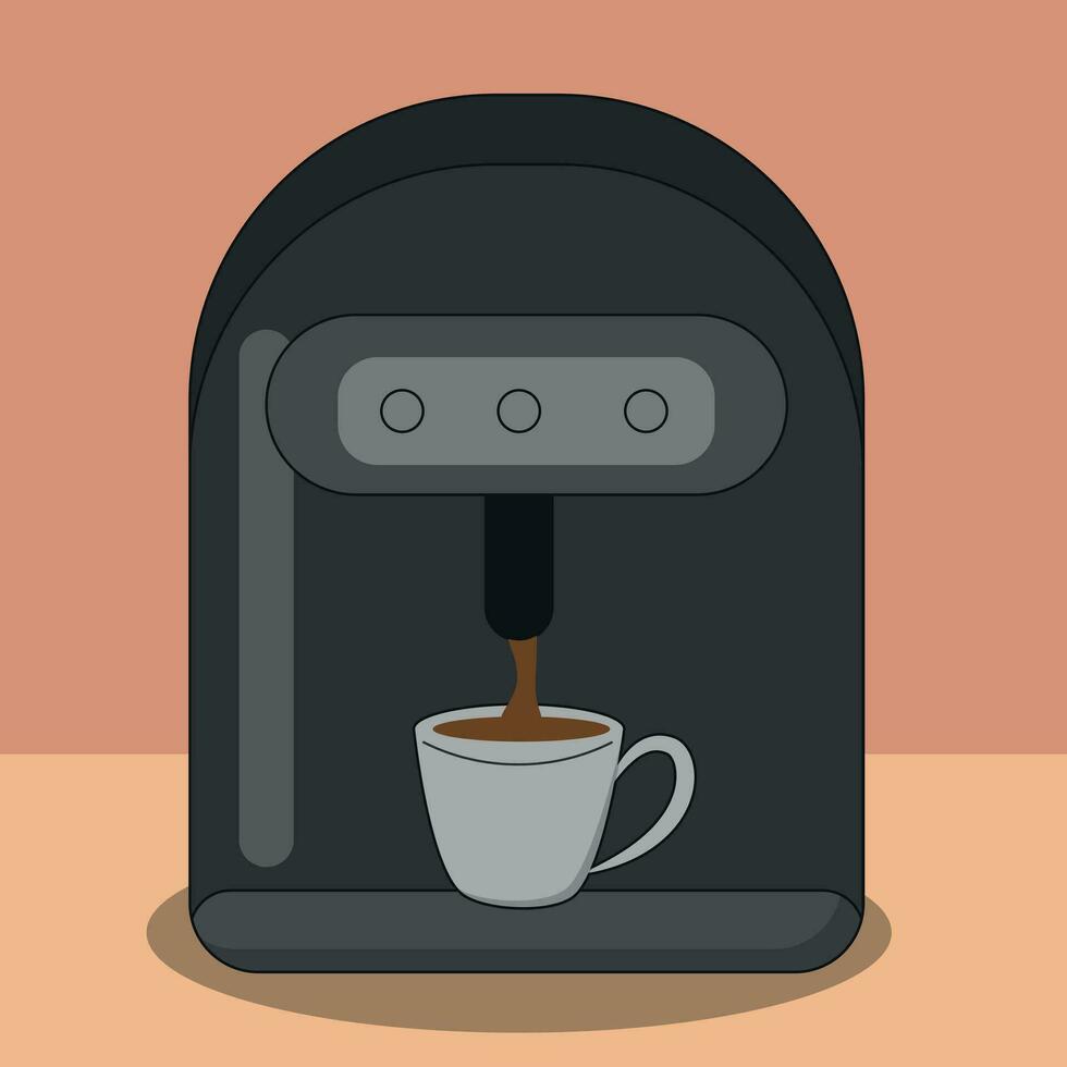 Vector coffee maker, brew coffee 27435536 Vector Art at Vecteezy