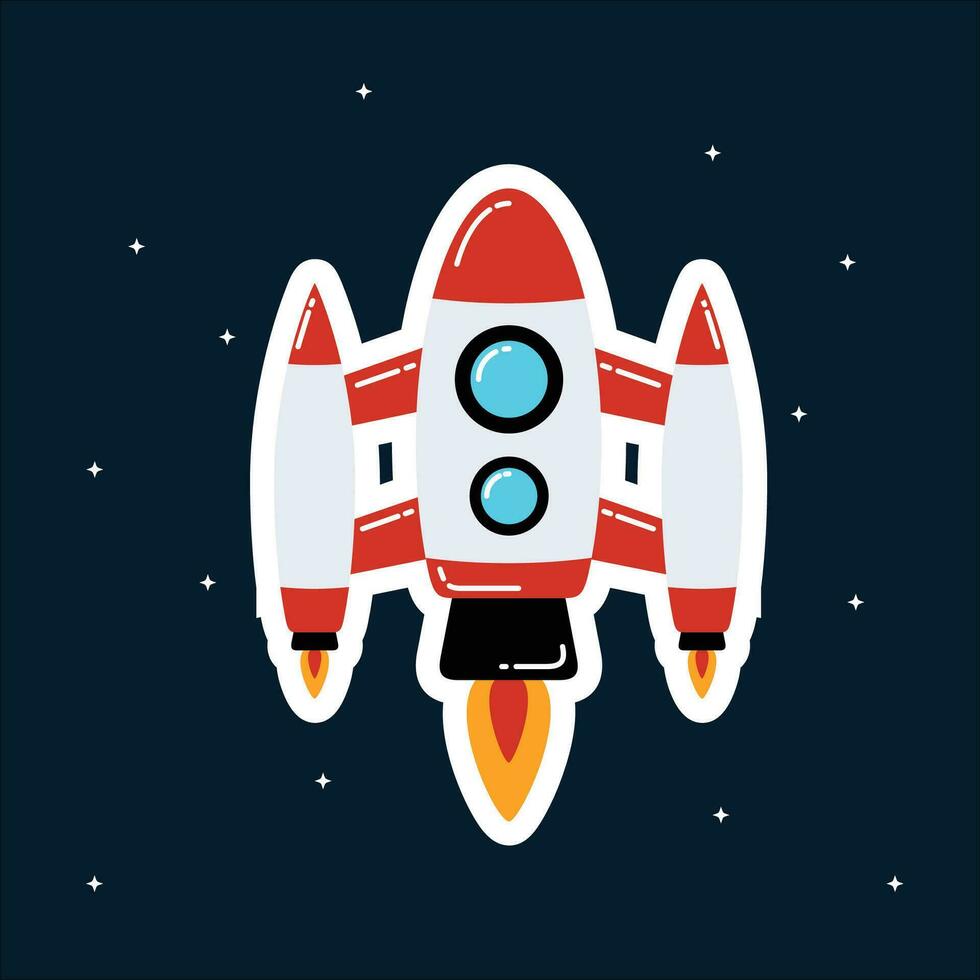Rocket and space vector
