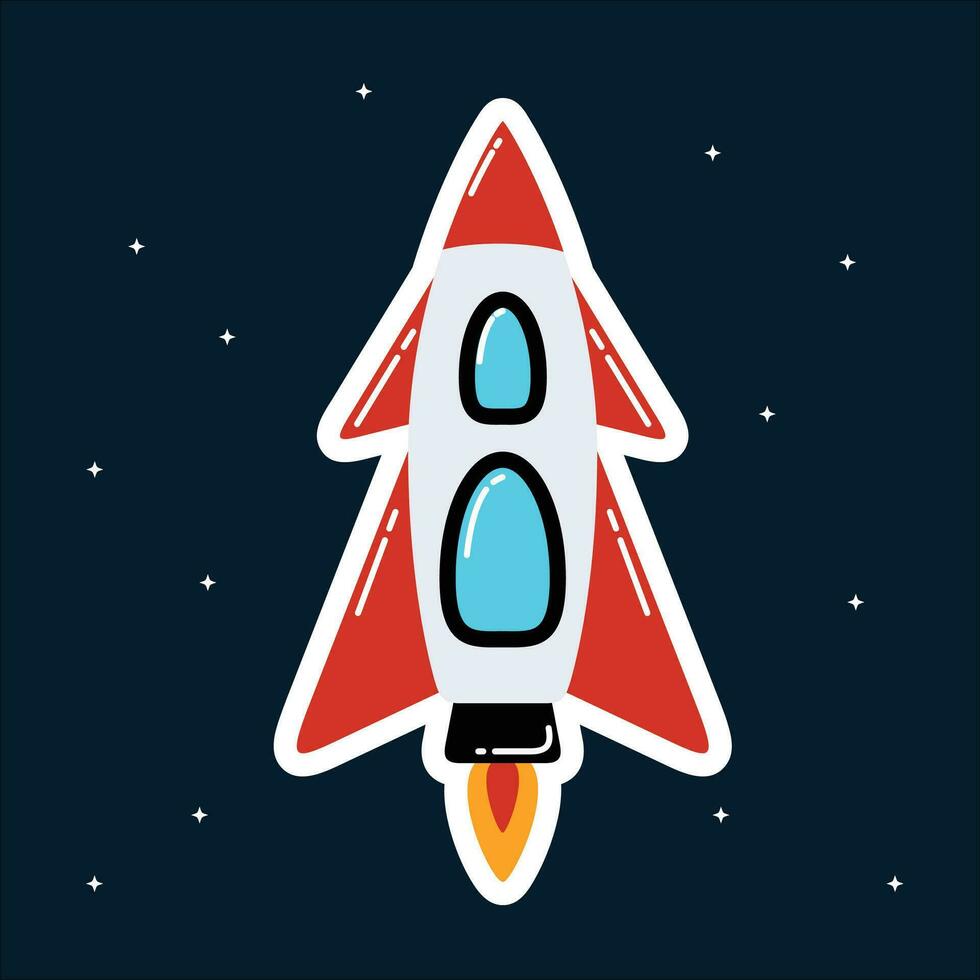 Rocket and space vector