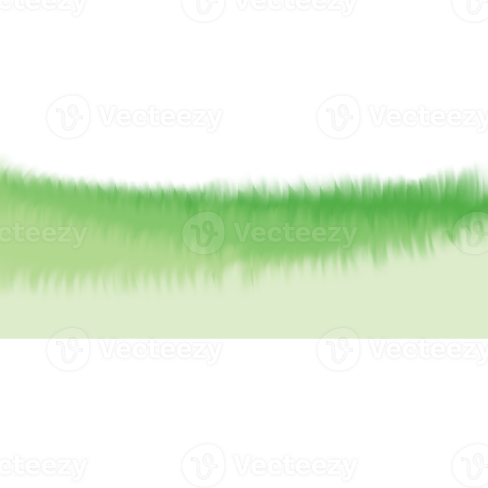 Green grass on the ground isolated on transparent background png
