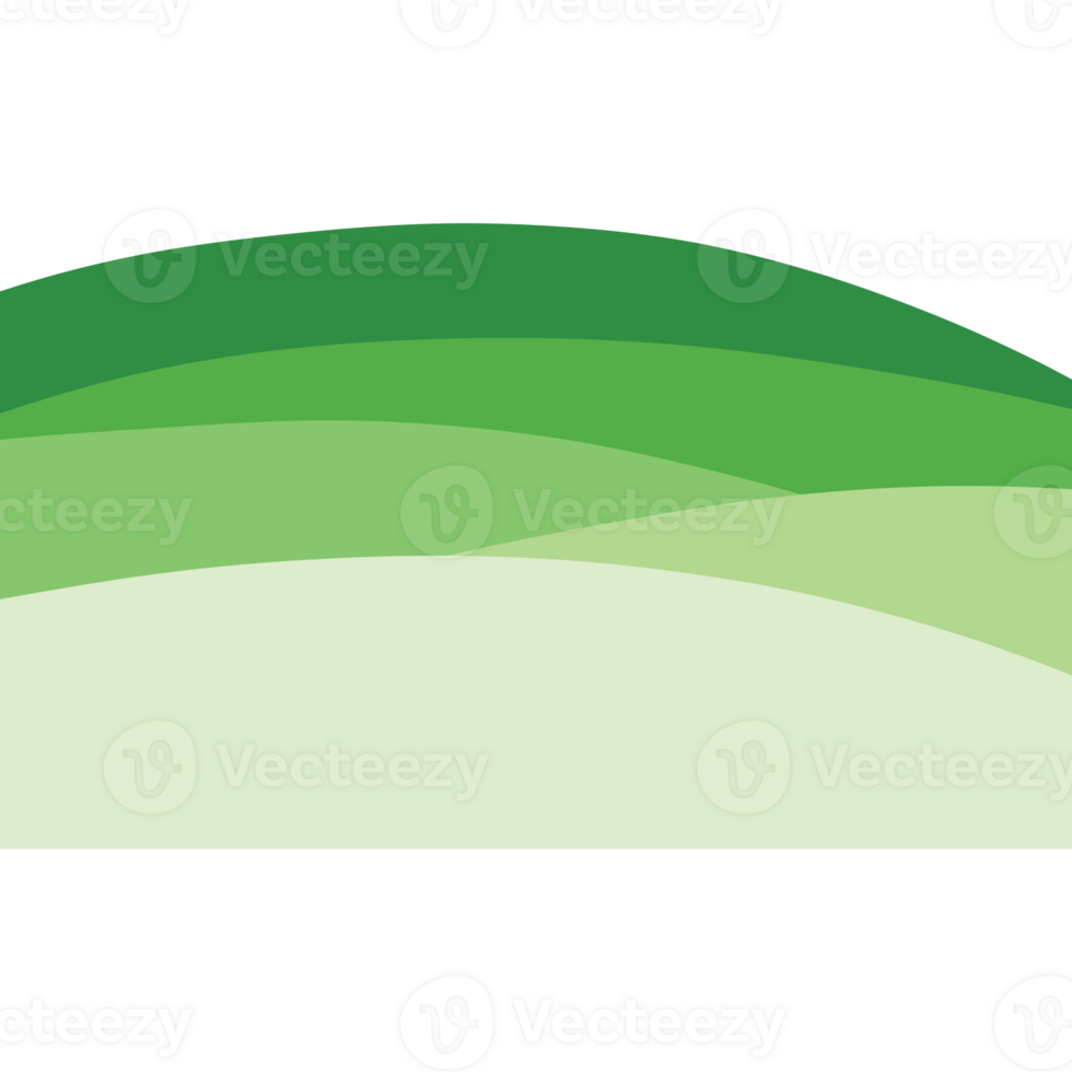 Green grass on the ground isolated on transparent background png