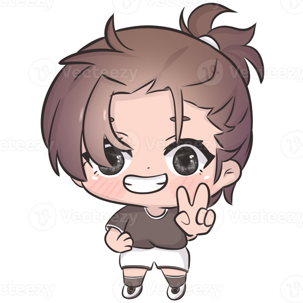 Kawaii Sports Character png