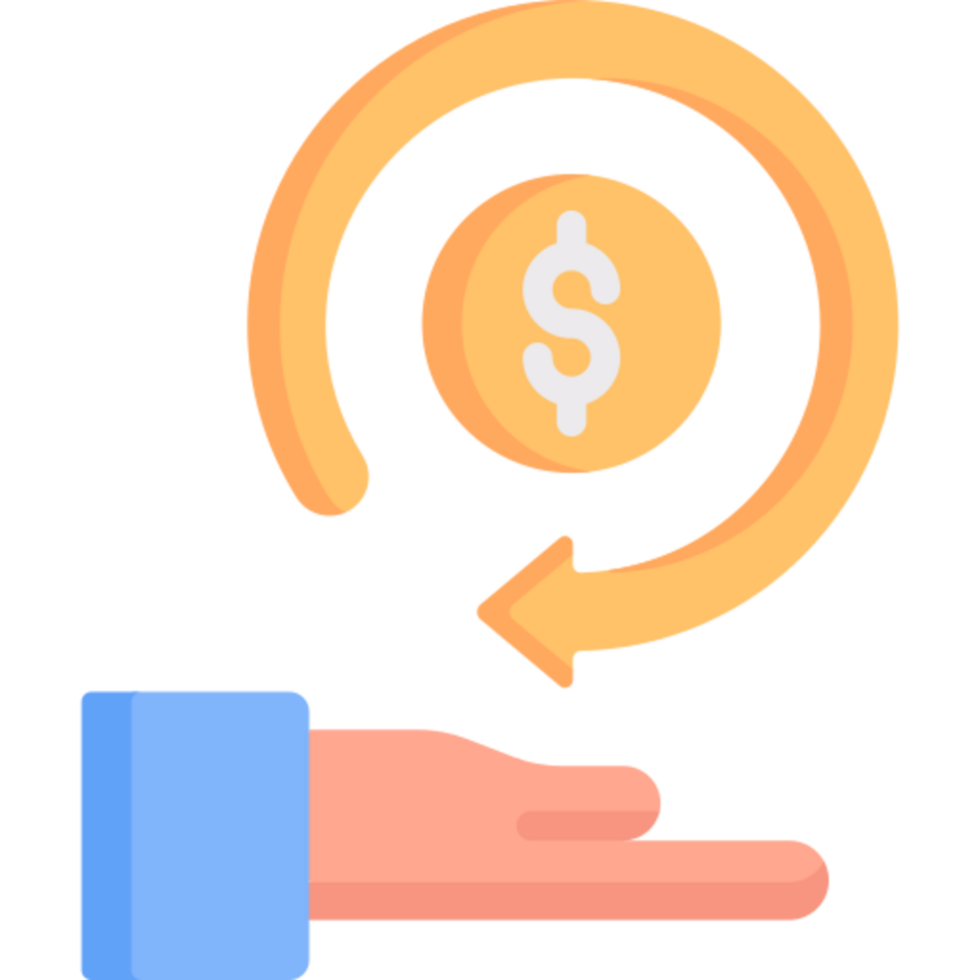 refund illustration design png